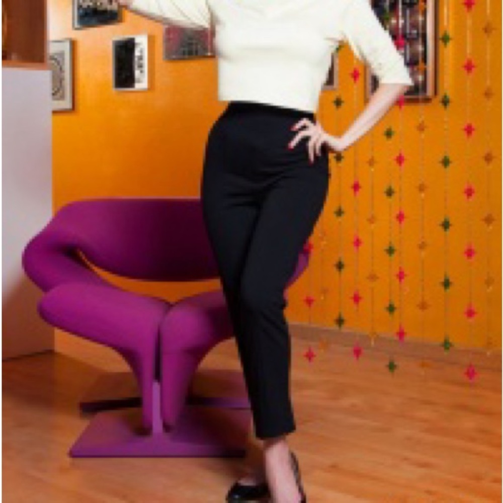 Vintage inspired cigarette pants